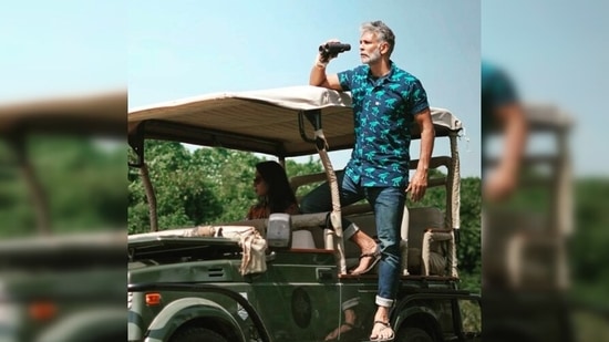 Sharing the photos, Milind Soman captioned his post, "Travel Tuesday!!! And happy Dhanteras. Where would you like to travel to next? Do you love where you are living, or do you dream of living somewhere else."(Instagram/@milindrunning)