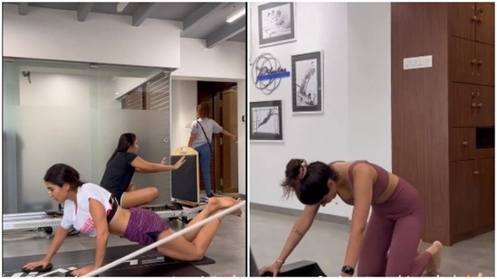 Sara Ali Khan and Khushi Kapoor's Pilates video is the midweek fitness  inspo we need