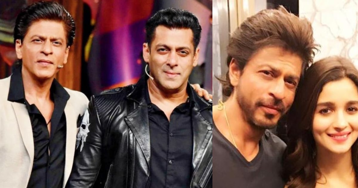 Salman Khan and Alia Bhatt wish Shah Rukh Khan on his birthday. Salman Khan and Alia Bhatt wish Shah Rukh Khan on his birthday.