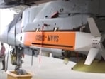 Meant to disable airfield runways, SAAW is capable of hitting ground targets up to a range of 100 kilometres. Meant to disable airfield runways, SAAW is capable of hitting ground targets up to a range of 100 kilometres.