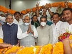 JD(U) retained both Tarapur and Kusheshwar Asthan assembly seats, defeating the Rashtriya Janata Dal candidates. (PTI Photo) (PTI) JD(U) retained both Tarapur and Kusheshwar Asthan assembly seats, defeating the Rashtriya Janata Dal candidates. (PTI Photo) (PTI)