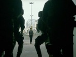 The Professor arrives at Bank of Spain. The Professor arrives at Bank of Spain.