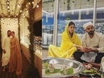 Virat Kohli and Anushka Sharma celebrated their first Diwali in 2018 at their sea-facing residence in Mumbai. The picture of them performing Lakshmi puja is from 2019. 