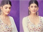 Sanjana Sanghi's white phulkari anarkali adds colourful vibes to Diwali fashion, it costs  <span class='webrupee'>₹</span>58k