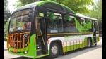 The CTU will roll out electric buses from November 13 in Chandigarh. (HT File Photo) The CTU will roll out electric buses from November 13 in Chandigarh. (HT File Photo)