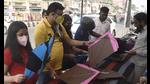 People buying kites in Lucknow ahead of Jamghat. (Deepak Gupta/HT Photo) People buying kites in Lucknow ahead of Jamghat. (Deepak Gupta/HT Photo)