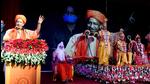 Uttar Pradesh chief minister Yogi Adityanath at the Deepotsav celebrations in Ayodhya on Wednesday. (PTI Photo) Uttar Pradesh chief minister Yogi Adityanath at the Deepotsav celebrations in Ayodhya on Wednesday. (PTI Photo)