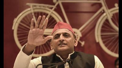 When asked about any merger of the PSP-L into the SP, Akhilesh said: “Alliance, not merger.” (File Pic) When asked about any merger of the PSP-L into the SP, Akhilesh said: “Alliance, not merger.” (File Pic)