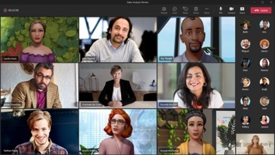 Microsoft’s grand metaverse plans will start with the popular Teams app. (Microsoft) Microsoft’s grand metaverse plans will start with the popular Teams app. (Microsoft)
