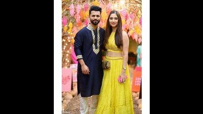 Rahul Vaidya and Disha Parmar Rahul Vaidya and Disha Parmar