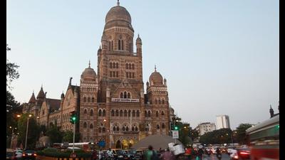 The restoration work will include fixing the Mangalore roof tiles, checking leakages in turrets and attics, waterproofing the main dome structure, and fixing cracks in the heritage pillars of the BMC headquarter building. (Hindustan Times) The restoration work will include fixing the Mangalore roof tiles, checking leakages in turrets and attics, waterproofing the main dome structure, and fixing cracks in the heritage pillars of the BMC headquarter building. (Hindustan Times)