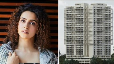 Sanya Malhotra buys new house in Juhu for  ₹14.3 crore. (B. Kandhari Properties)
