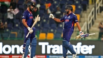 T20 World Cup: Rohit Sharma, KL Rahul set it up as India crush Afghanistan (AP) T20 World Cup: Rohit Sharma, KL Rahul set it up as India crush Afghanistan (AP)