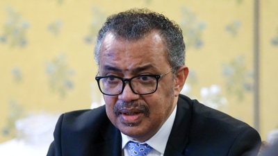 World Health Organization (WHO) Director-General Tedros Adhanom Ghebreyesus (via REUTERS)