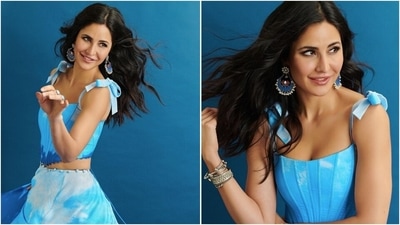 Katrina Kaif in tie-dye corset and skirt set promotes Sooryavanshi on Kapil Sharma Show Katrina Kaif in tie-dye corset and skirt set promotes Sooryavanshi on Kapil Sharma Show
