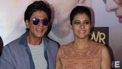 Kajol responded to a fan's question on Shah Rukh Khan.