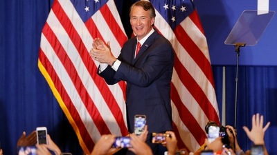 Virginia Republican gubernatorial nominee Glenn Youngkin. (REUTERS)