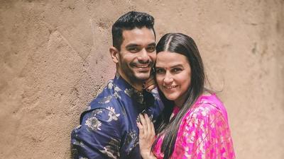 Neha Dhupia gave birth to a baby boy last month Neha Dhupia gave birth to a baby boy last month