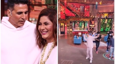 Archana Puran Singh shared a video of Akshay Kumar on the sets of The Kapil Sharma Show. Archana Puran Singh shared a video of Akshay Kumar on the sets of The Kapil Sharma Show.
