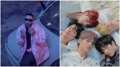 Badshah's Jugnu sounds a lot like TXT's Run Away, which released two years ago. Badshah's Jugnu sounds a lot like TXT's Run Away, which released two years ago.