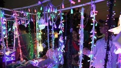 Decorated Chandani market in Patna on Wednesday. (Santosh Kumar/HT Photo) Decorated Chandani market in Patna on Wednesday. (Santosh Kumar/HT Photo)