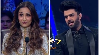 While Malaika Arora is a judge on India’s Best Dancer 2, Maniesh Paul is the host. While Malaika Arora is a judge on India’s Best Dancer 2, Maniesh Paul is the host.