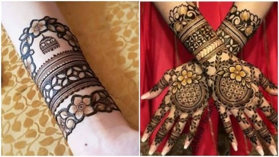 bridal mehandi arts (Album) | Bridal mehendi designs hands, Bridal mehndi  designs, Modern mehndi designs