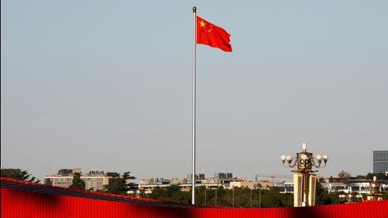 A Chinese flag flutters at the Tiananmen Square in Beijing. Peng Shuai, a former Chinese world number one in doubles tennis, has accused former vice-premier Zhang Gaoli, of coercing her into having sex and subsequently continuing an on-and-off secret relationship with her for years. (REUTERS)