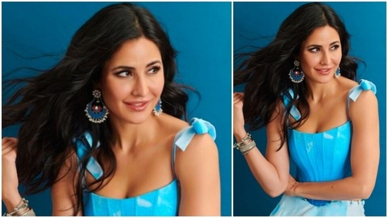 The gorgeous Katrina Kaif swirled and flaunted her stunning outfit.&nbsp;(Instagram/@katrinakaif)