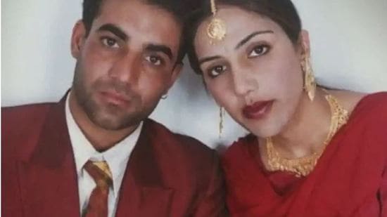 The victim Jaswinder Kaur aka Jassi with her husband Sukhwinder Singh, alias Mithu.