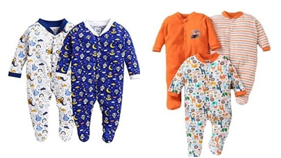 Romper suits and onesies are ideal winter clothes options for babies. Romper suits and onesies are ideal winter clothes options for babies.