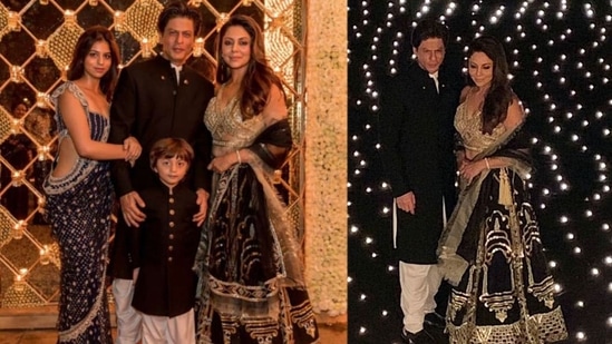 Shah Rukh Khan had hosted a grand Diwali at his residence, Mannat in 2018. The entire house was decorated with lights for the party.&nbsp;