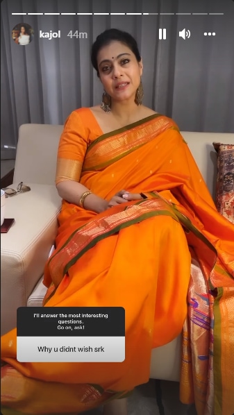 Kajol held an Ask Me Anything (AMA) session.