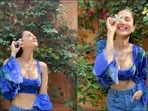 Vaani Kapoor sizzles winter fashion in blue fleece sports bra, shrug, jeans(Instagram/_vaanikapoor_) Vaani Kapoor sizzles winter fashion in blue fleece sports bra, shrug, jeans(Instagram/_vaanikapoor_)