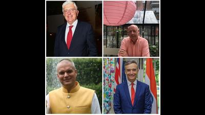 Diplomats, too, are gearing up to celebrate the festival of lights in full gusto, this time