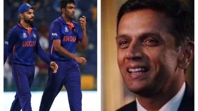 Ashwin speaks on Dravid's appointment as India head coach.