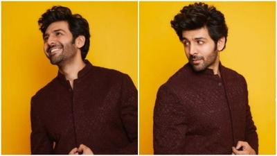 The festivities of Diwali have made their way into the homes of the celebrities. Bollywood celebrities are currently basking in the glow of Diwali. While some are indulging themselves in Diwali sweets, some are sharing their festive attires on their Instagram profile. Kartik Aaryan, on Thursday, shared a slew of pictures of himself, featuring his look for this year’s Diwali. We’re drooling. (Instagram/@kartikaaryan) The festivities of Diwali have made their way into the homes of the celebrities. Bollywood celebrities are currently basking in the glow of Diwali. While some are indulging themselves in Diwali sweets, some are sharing their festive attires on their Instagram profile. Kartik Aaryan, on Thursday, shared a slew of pictures of himself, featuring his look for this year’s Diwali. We’re drooling. (Instagram/@kartikaaryan)