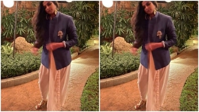 Rhea posed for the pictures in an outdoor setup, and let her long tresses open. (Instagram/@rheakapoor) Rhea posed for the pictures in an outdoor setup, and let her long tresses open. (Instagram/@rheakapoor)