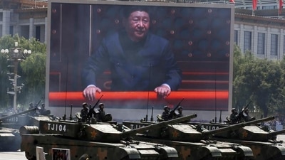 This comes in the backdrop of rising tension between the United States and China over Taiwan, where it had flown a record number of military flights, sparking concerns of a potential conflict. (AP Photo) This comes in the backdrop of rising tension between the United States and China over Taiwan, where it had flown a record number of military flights, sparking concerns of a potential conflict. (AP Photo)