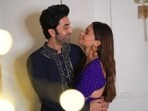 Alia Bhatt shared a picture from her Diwali celebrations with Ranbir Kapoor.