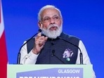 Prime Minister Modi speaks during the 