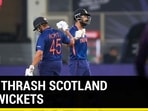 India thrash Scotland by 8 wickets India thrash Scotland by 8 wickets