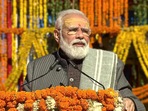 “More pilgrims will visit the Char Dham shrines in the next 10 years than in the last 100 years,” Modi said.(Twitter/@BJP4India) “More pilgrims will visit the Char Dham shrines in the next 10 years than in the last 100 years,” Modi said.(Twitter/@BJP4India)