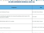 MAH Agriculture Courses admission begins from today, check schedule here MAH Agriculture Courses admission begins from today, check schedule here