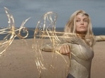 Eternals movie review: Angelina Jolie plays Thena. Eternals movie review: Angelina Jolie plays Thena.