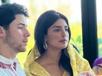 Priyanka Chopra and Nick Jonas performed Lakshmi puja at home. Priyanka Chopra and Nick Jonas performed Lakshmi puja at home.
