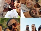 Shahid Kapoor, Mira Rajput and Ishaan Khatter.
