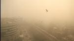 The 24-hour average air quality on Diwali (Thursday) at 4pm was 382. The same was recorded at 462 on Friday. (Sanchit Khanna/HT) The 24-hour average air quality on Diwali (Thursday) at 4pm was 382. The same was recorded at 462 on Friday. (Sanchit Khanna/HT)