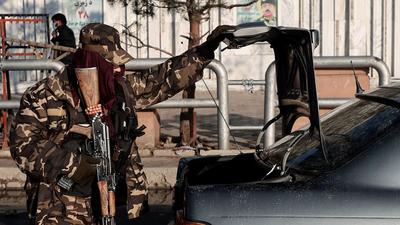 A Taliban fighter searches a car at a checkpoint in Kabul, Afghanistan. India will host a regional summit on Afghanistan on November 10. (REUTERS) A Taliban fighter searches a car at a checkpoint in Kabul, Afghanistan. India will host a regional summit on Afghanistan on November 10. (REUTERS)