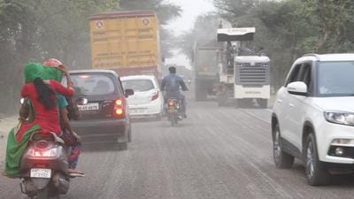 The air quality in Haryana started deteriorating after September 25 with a rise in stubble burning cases (Yogendra Kumar/HT PHOTO)